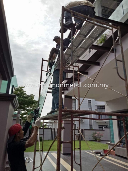  Tempered Glass Metal Work (Grill) Johor Bahru (JB), Skudai, Malaysia Contractor, Service | Iron Man Metal Work