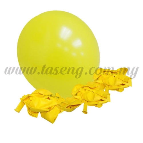 16inch Standard Balloons -Yellow 50pcs (B-16SR-001)