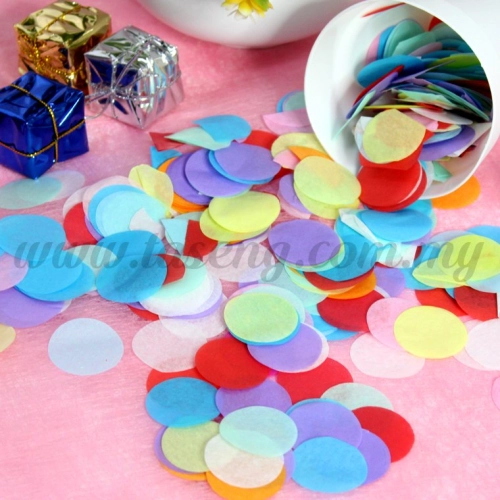 Paper Confetti *Round mix color (AC-CFT-RD2)