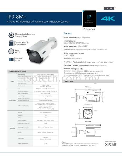 IP9-8M+_datasheet-catalog_26.5.2018_RGB_low res-1-1 IP Network Camera INOX CCTV Penang, Bukit Mertajam, Malaysia Supplier, Installation, Supply | TSP Technology Enterprise