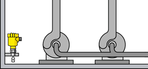 Flood protection in the pump room