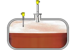 Level measurement and point level detection in toxic liquids storage