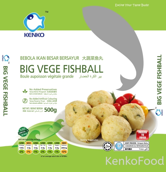 Big Vegie Fishball Specialty Johor Bahru, JB, Johor, Malaysia. Supplier, Manufacturer, Supplies, Supply | Kenko Food Sdn Bhd