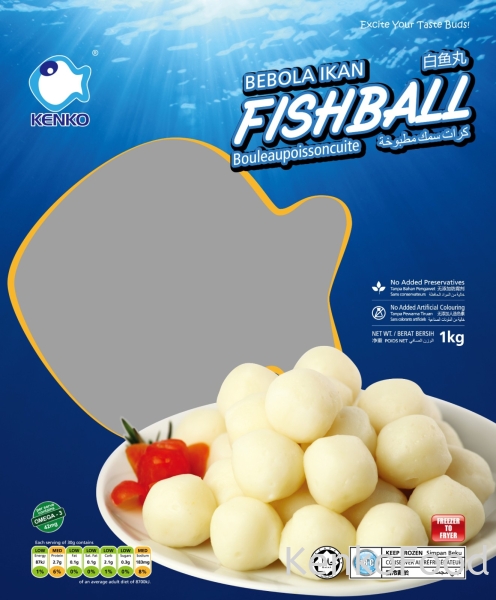 Fishball 1KG Fishball Johor Bahru, JB, Johor, Malaysia. Supplier, Manufacturer, Supplies, Supply | Kenko Food Sdn Bhd