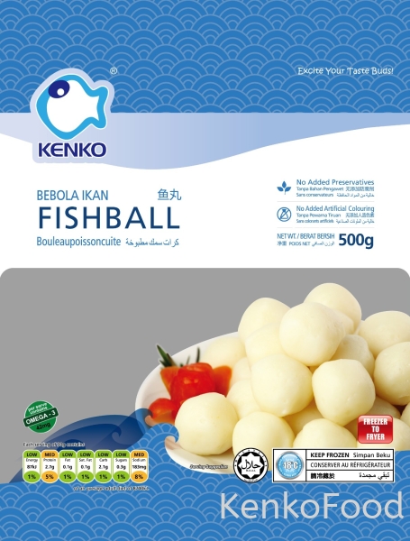 Fishball 500G Fishball Johor Bahru, JB, Johor, Malaysia. Supplier, Manufacturer, Supplies, Supply | Kenko Food Sdn Bhd