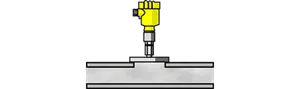 Pressure measurement at the inlet of the ammonia reactor