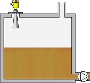 Level measurement in fuel oil storage tanks