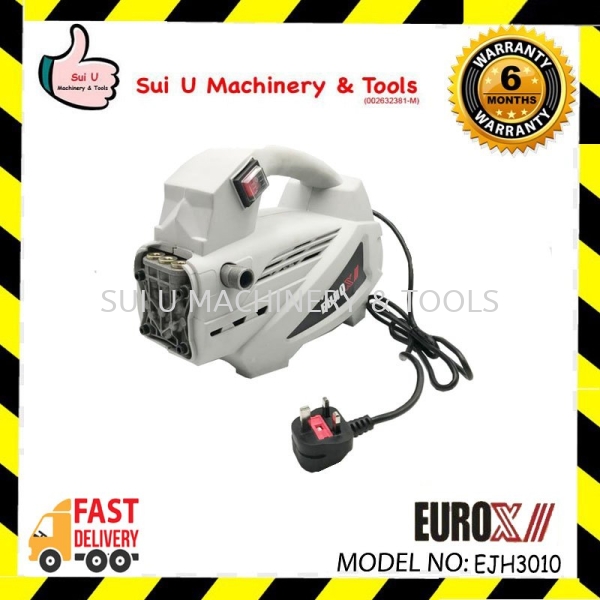 EUROX EJH3010 High Pressure Cleaner / Water Jet 130bar 1800w High Pressure Washer Cleaning Equipment Kuala Lumpur (KL), Malaysia, Selangor, Setapak Supplier, Suppliers, Supply, Supplies | Sui U Machinery & Tools (M) Sdn Bhd