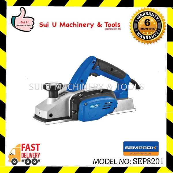 SEMPROX SEP8201 Electric Planer 750W Polisher , Planer , Sander Power Tool Kuala Lumpur (KL), Malaysia, Selangor, Setapak Supplier, Suppliers, Supply, Supplies | Sui U Machinery & Tools (M) Sdn Bhd