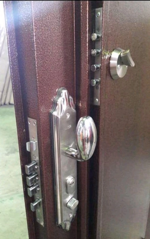 Service Lock System Steel Door