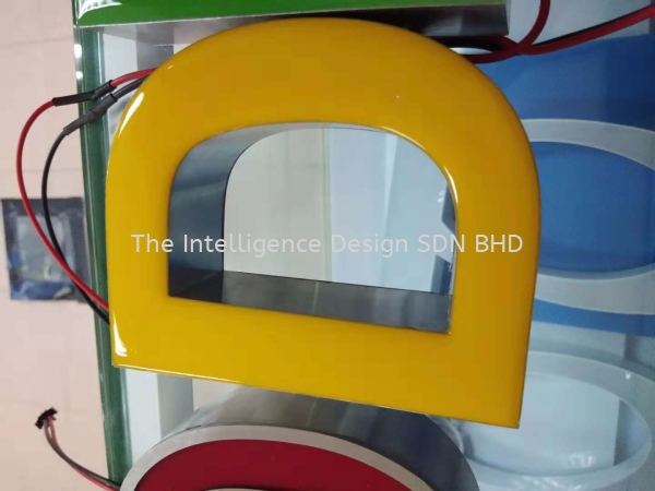 intelligence-signboard Crystal clear surface embossed 3D LED Lettering Selangor, Malaysia, Kuala Lumpur (KL), Puchong Manufacturer, Supplier, Supply, Supplies | The Intelligence Design Sdn Bhd