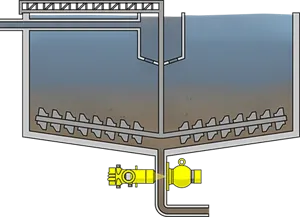 ensity measurement in the ore thickener