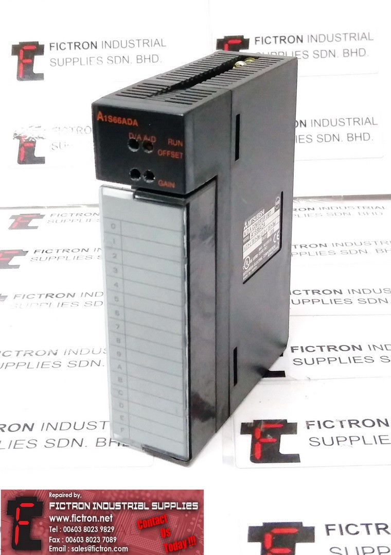 A1S664DA MITSUBISHI ELECTRIC CONVERTER UNIT 10V 20mA REPAIR IN MALAYSIA 1Yr WARRANTY