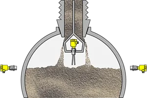 Point level detection during the loading of trucks