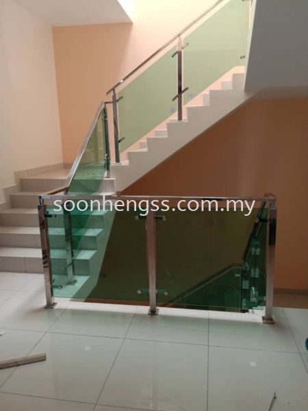  GLASS HANDRAIL HANDRAIL STAINLESS STEEL Johor Bahru (JB), Skudai, Malaysia Contractor, Manufacturer, Supplier, Supply | Soon Heng Stainless Steel & Renovation Works Sdn Bhd
