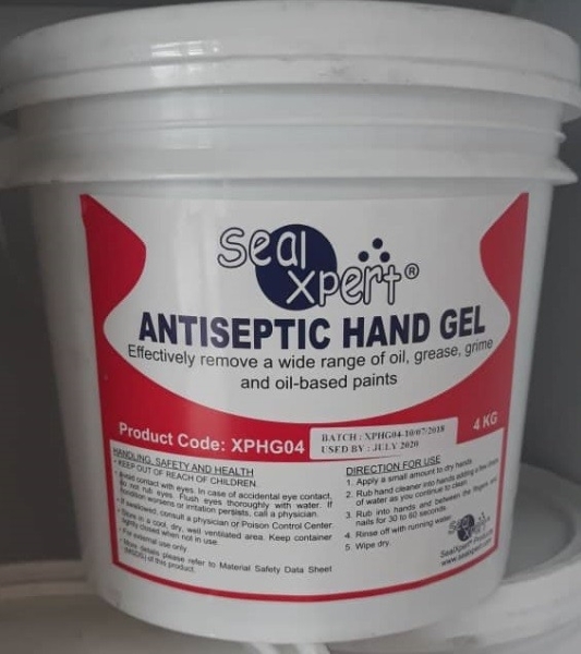 Sealxpert XPHG04 Antiseptic Hand Gel (4 KG ) Sealxpert Adhesive , Compound & Sealant Johor Bahru (JB), Johor, Malaysia Supplier, Suppliers, Supply, Supplies | KSJ Global Sdn Bhd