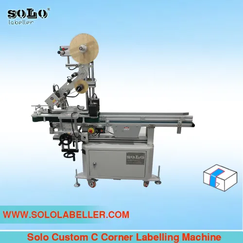 C Corner Labelling Machine (Customized Machine)