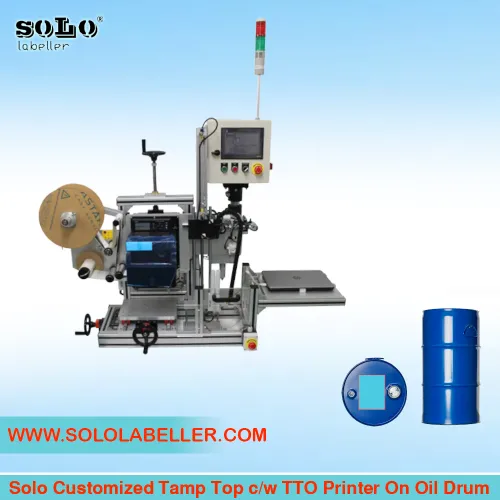 Top Tamp c/w TTO Printer Labelling Machine (Customized Machine)