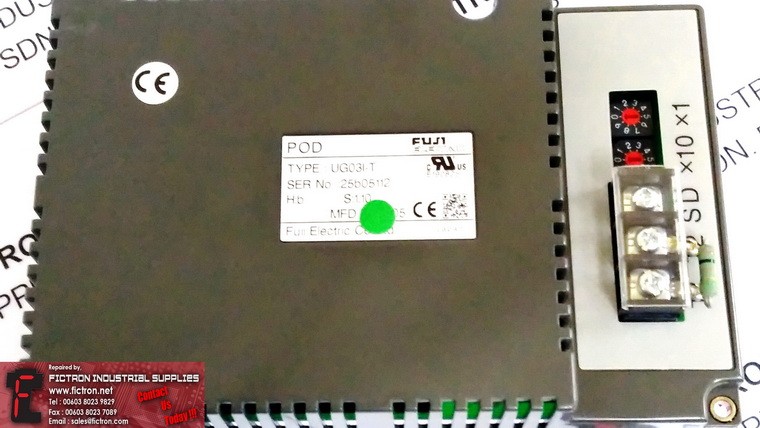 UG03I-T UG03I T FUJI ELECTRIC COMMUNICATION UNIT ADAPTOR POD REPAIR IN MALAYSIA 1Yr WARRANTY