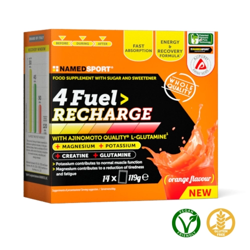 NAMEDSPORT 4Fuel RECHARGE 119g (Orange Flavor)