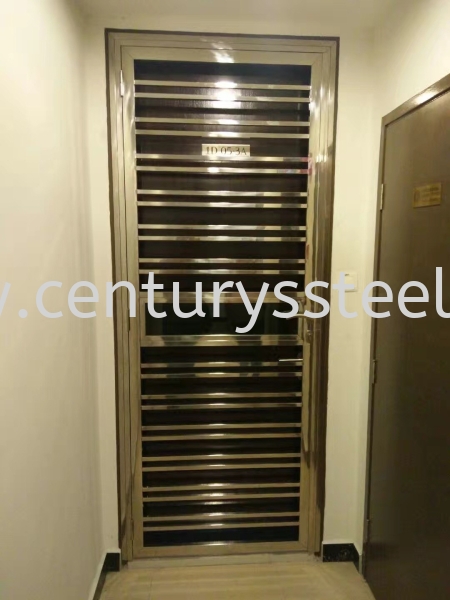  Stainless Steel Door Johor Bahru (JB), Johor, Malaysia, Singapore Supplier, Suppliers, Supply, Supplies | CENTURY STAINLESS STEEL 1 TRADING