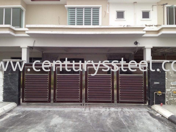  Stainless Steel Main Gate Johor Bahru (JB), Johor, Malaysia, Singapore Supplier, Suppliers, Supply, Supplies | CENTURY STAINLESS STEEL 1 TRADING