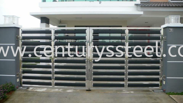  Stainless Steel Main Gate Johor Bahru (JB), Johor, Malaysia, Singapore Supplier, Suppliers, Supply, Supplies | CENTURY STAINLESS STEEL 1 TRADING