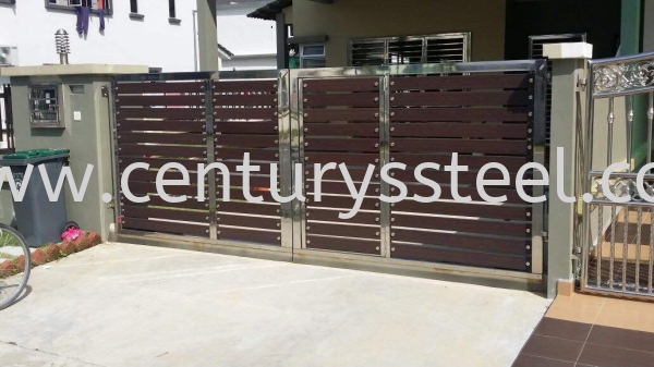  Stainless Steel Main Gate Johor Bahru (JB), Johor, Malaysia, Singapore Supplier, Suppliers, Supply, Supplies | CENTURY STAINLESS STEEL 1 TRADING