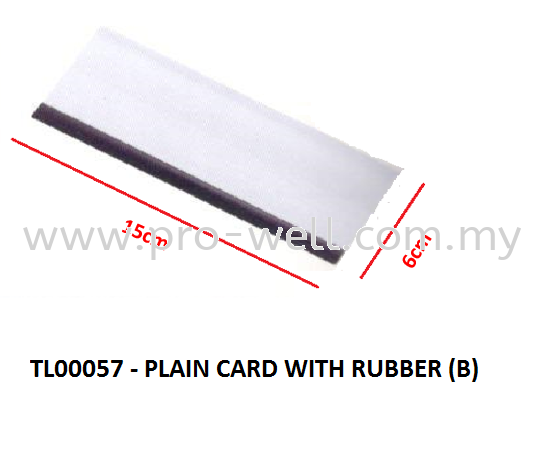 PLAIN CARD WITH RUBBER (B) SQUEEZE Tools Seri Kembangan, Selangor, Malaysia Supplier, Supply, Installation, Services | Pro-Well Sdn Bhd