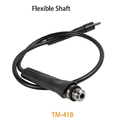 TMT FLEXIBLE SHAFT 130 X 1.2CM  & HAND PIECE 8MM DRIVE PIN X 10MM DRILL CHUCK, TM-41B TM TOOLS GRINDING SERIES OTHER TOOLS Singapore, Kallang Supplier, Suppliers, Supply, Supplies | DIYTOOLS.SG