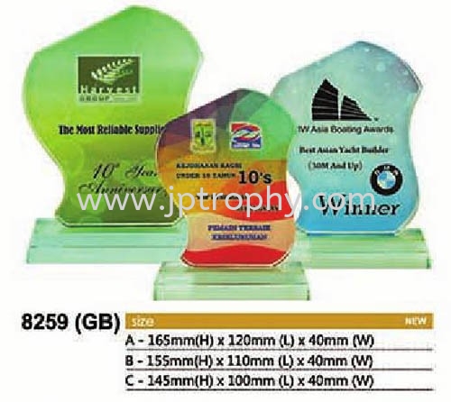 8259 (GB) Exclusive Crystal Glass Awards Johor Bahru (JB), Malaysia, Kluang, Bandar Baru Uda Supplier, Suppliers, Supply, Supplies | JAMSON & CO.