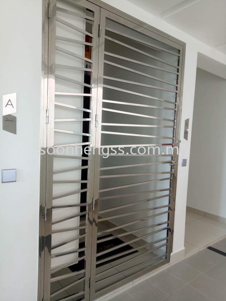  DOUBLE DOOR STAINLESS STEEL Johor Bahru (JB), Skudai, Malaysia Contractor, Manufacturer, Supplier, Supply | Soon Heng Stainless Steel & Renovation Works Sdn Bhd