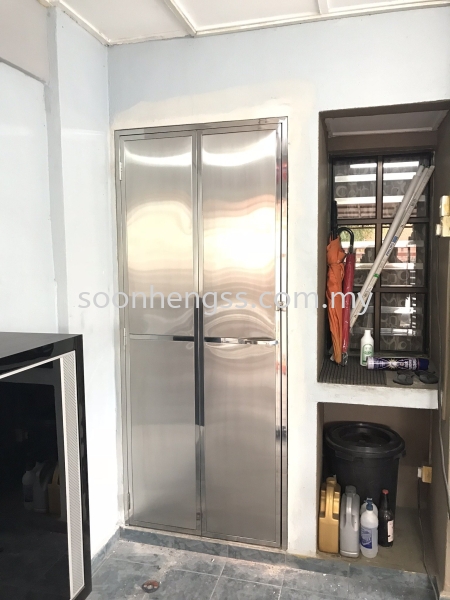  SINGLE DOOR STAINLESS STEEL Johor Bahru (JB), Skudai, Malaysia Contractor, Manufacturer, Supplier, Supply | Soon Heng Stainless Steel & Renovation Works Sdn Bhd