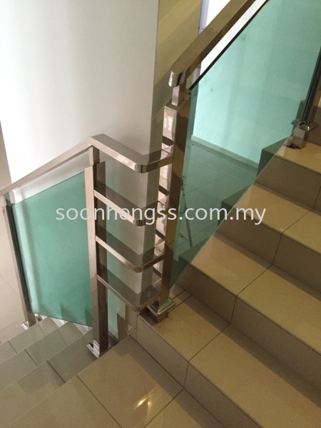  GLASS HANDRAIL HANDRAIL STAINLESS STEEL Johor Bahru (JB), Skudai, Malaysia Contractor, Manufacturer, Supplier, Supply | Soon Heng Stainless Steel & Renovation Works Sdn Bhd