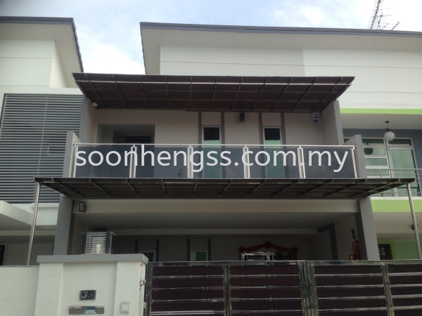  BALCONY RAILING STAINLESS STEEL Johor Bahru (JB), Skudai, Malaysia Contractor, Manufacturer, Supplier, Supply | Soon Heng Stainless Steel & Renovation Works Sdn Bhd