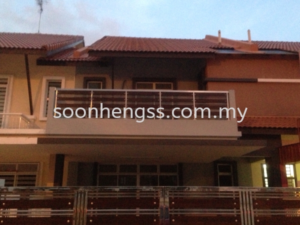  BALCONY RAILING STAINLESS STEEL Johor Bahru (JB), Skudai, Malaysia Contractor, Manufacturer, Supplier, Supply | Soon Heng Stainless Steel & Renovation Works Sdn Bhd