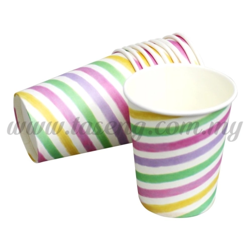 Paper Cup Unicorn- Rainbow 10pcs (P-PC-UN2)