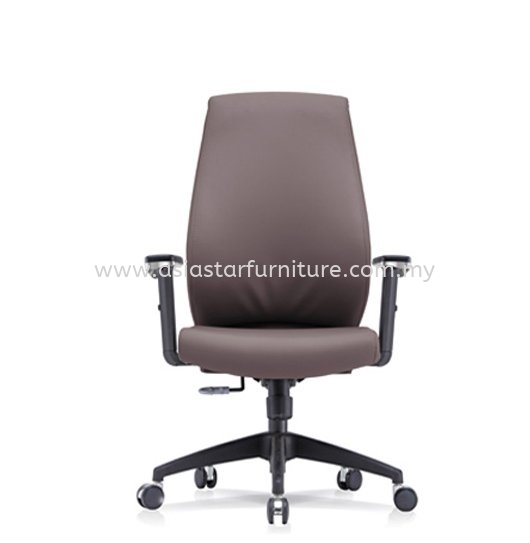 SENSE MEDIUM BACK EXECUTIVE CHAIR | LEATHER OFFICE CHAIR REMBAU N.SEMBILAN