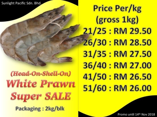 White Prawn Promo Oct 2018