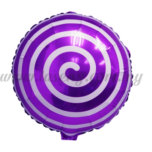 Foil Balloon Lollipop - Purple (FB-SLC072-PP)