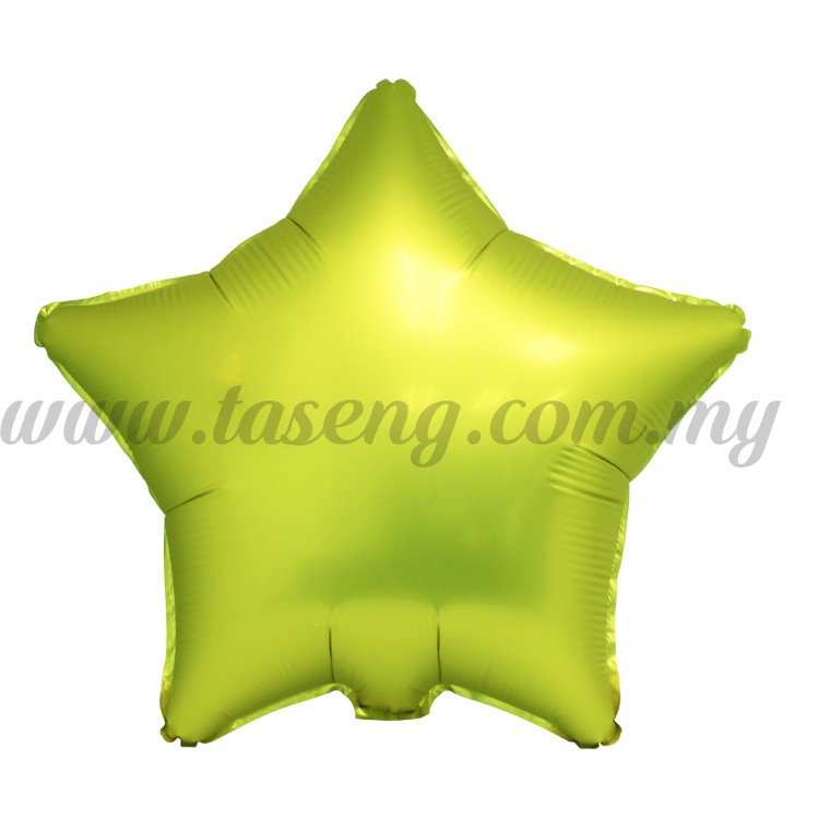 Foil Balloon Star - Yellow Green (FB-SLB078-YG)