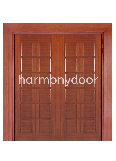 USP-2 USP Series Solid Wooden Main Door Selangor, Malaysia, Kuala Lumpur (KL), Ampang Supplier, Suppliers, Supply, Supplies | Harmony Door Enterprise