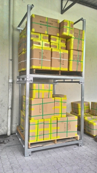 Stacking Pallet Steel Pallet Cage Steel Pallet Selangor, Malaysia, Kuala Lumpur (KL), Klang Supplier, Suppliers, Supply, Supplies | Fuka Industries Sdn Bhd