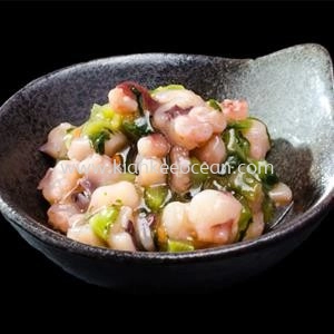 Tako Wasabi (Seasoned Octopus with Wasabi Flavour)