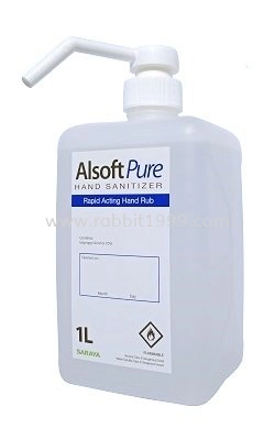 SARAYA ALSOFT PURE HAND SANITIZER - 1 Litres