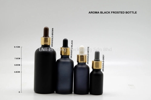 AROMA BLACK FROSTED BOTTLE