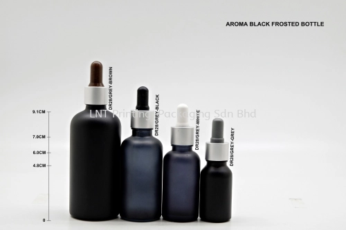 AROMA BLACK FROSTED BOTTLE