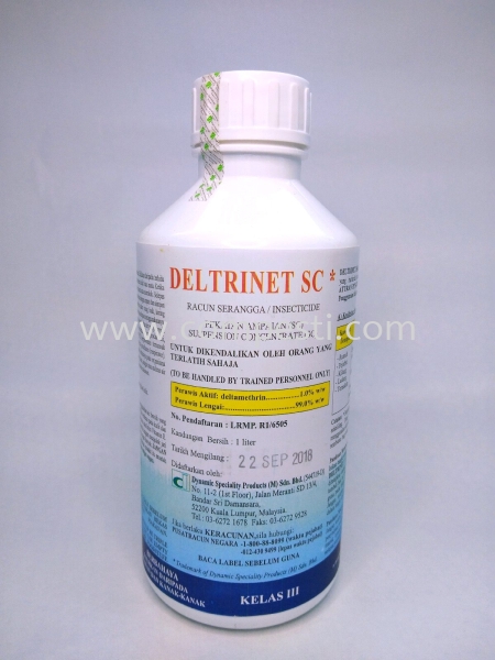 Deltrinet SC Deltamethrin Active Ingredients Selangor, Malaysia, Kuala Lumpur (KL), Puchong Supplier, Suppliers, Supply, Supplies | COMPESTI SDN BHD