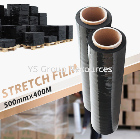 Wrapping Black Stretch Film Black Stretch Film PE Stretch Film Malaysia, Selangor, Kuala Lumpur (KL), Shah Alam, Balakong Manufacturer, Supplier, Supply, Supplies | YS Group Resources