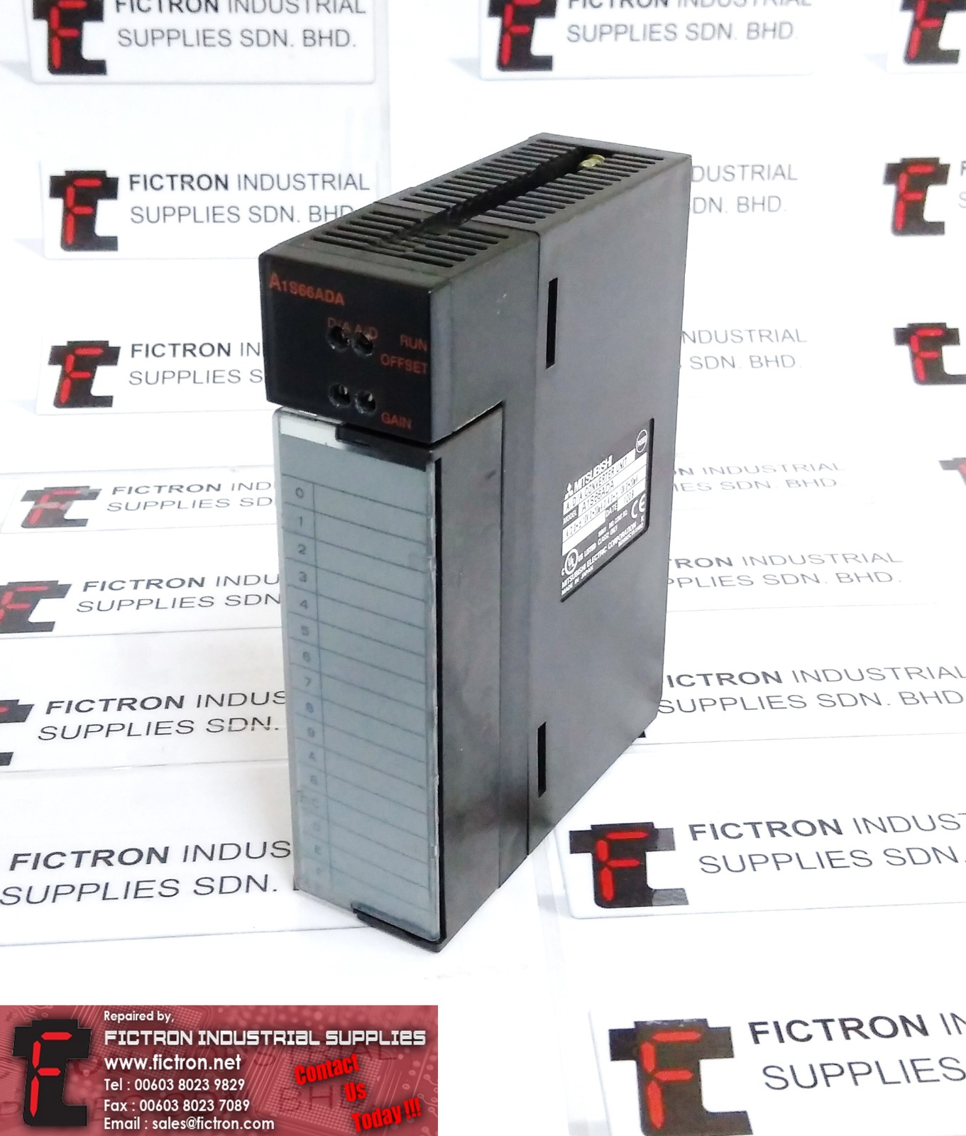 A1S66ADA MITSUBISHI CONVERTER UNIT 10V 20mA REPAIR IN MALAYSIA 1Yr WARRANTY
